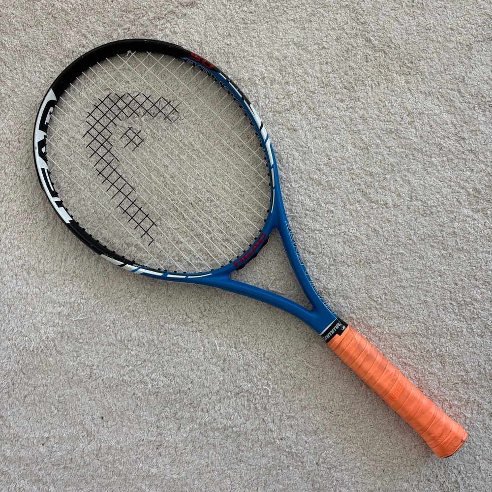 Head Tennis Racket Challenger 05 with Orange Grip and Black Accents